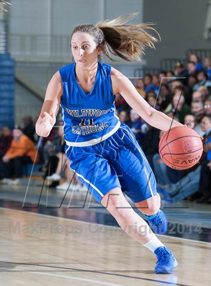 Thumbnail 2 in Wildwood Catholic vs Middle Township (Cape-Atlantic League Tournament Final) photogallery.