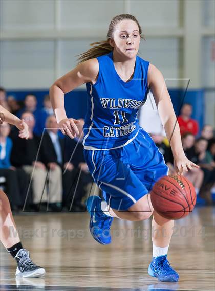 Thumbnail 3 in Wildwood Catholic vs Middle Township (Cape-Atlantic League Tournament Final) photogallery.