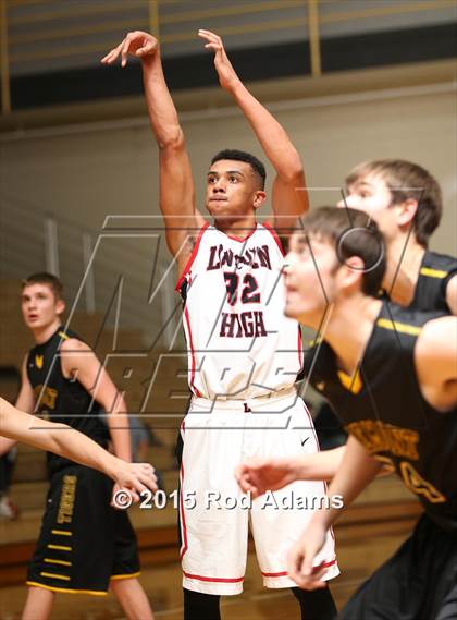Thumbnail 3 in Fremont vs. Lincoln (Heartland Athletic Conference Tournament) photogallery.