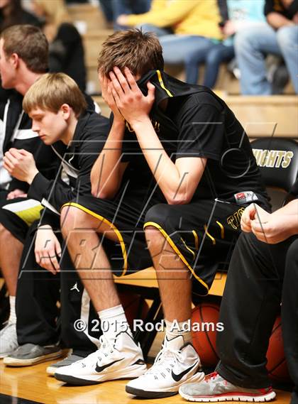 Thumbnail 3 in Fremont vs. Lincoln (Heartland Athletic Conference Tournament) photogallery.