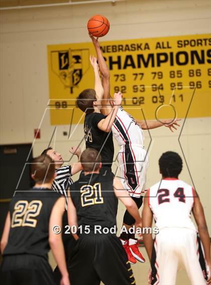 Thumbnail 3 in Fremont vs. Lincoln (Heartland Athletic Conference Tournament) photogallery.