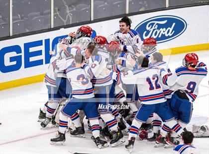 Thumbnail 3 in Canton vs Tewksbury Memorial (MIAA Division 2 State Final) photogallery.