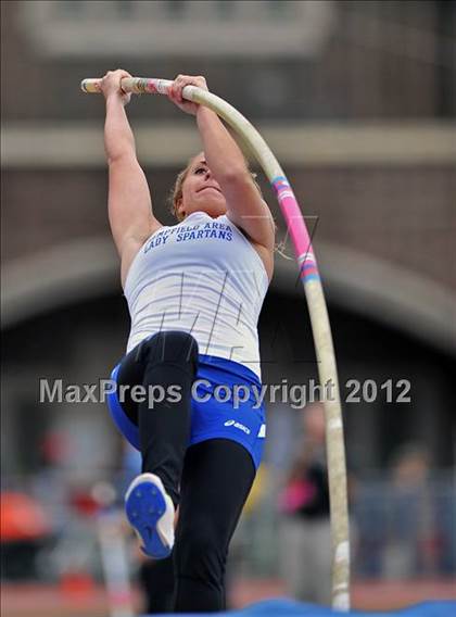 Thumbnail 1 in Penn Relays (Girls Pole Vault Final) photogallery.