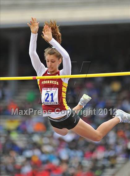 Thumbnail 2 in Penn Relays (Girls Pole Vault Final) photogallery.