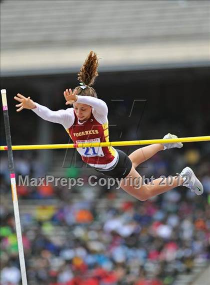 Thumbnail 1 in Penn Relays (Girls Pole Vault Final) photogallery.