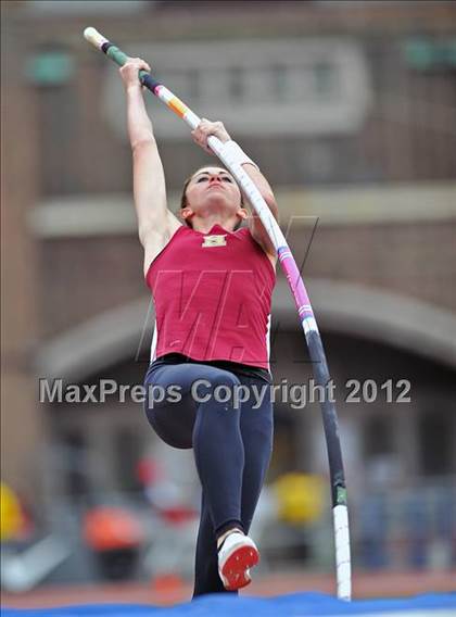 Thumbnail 1 in Penn Relays (Girls Pole Vault Final) photogallery.