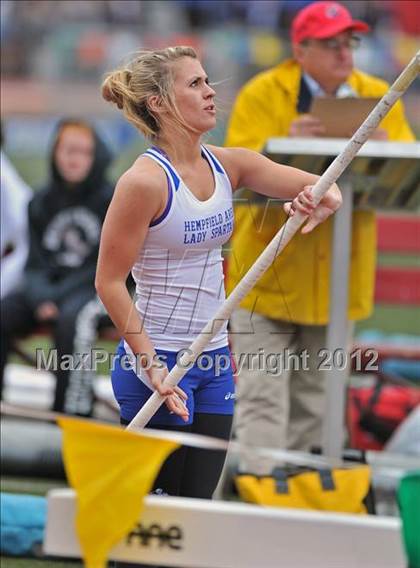 Thumbnail 1 in Penn Relays (Girls Pole Vault Final) photogallery.