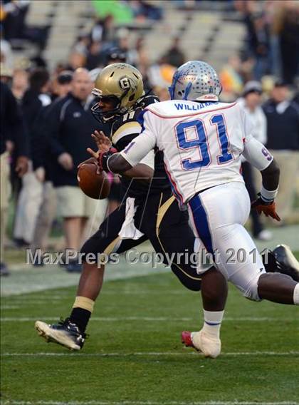 Thumbnail 1 in Gaffney vs. Byrnes (SCHSL 4A Division 1 Final) photogallery.