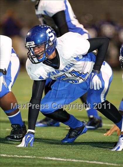 Thumbnail 1 in Lincoln vs. Seagoville (4A Division 2 Region 2 Bi-District) photogallery.