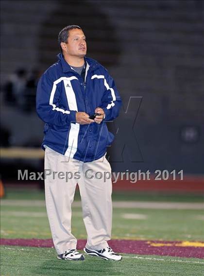 Thumbnail 3 in Lincoln vs. Seagoville (4A Division 2 Region 2 Bi-District) photogallery.