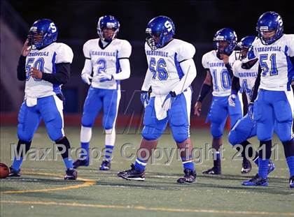 Thumbnail 1 in Lincoln vs. Seagoville (4A Division 2 Region 2 Bi-District) photogallery.