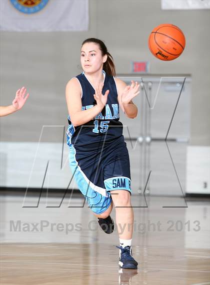 Thumbnail 1 in Sam Rayburn vs. Pasadena Memorial (McDonald's Texas Invitational) photogallery.