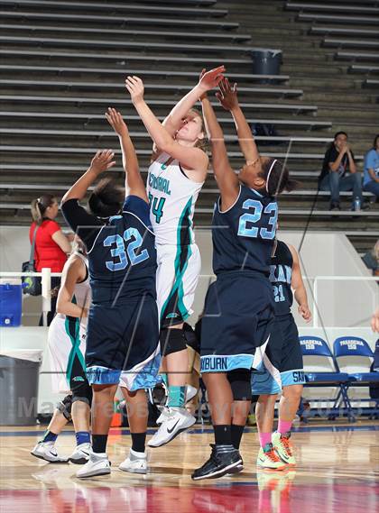 Thumbnail 3 in Sam Rayburn vs. Pasadena Memorial (McDonald's Texas Invitational) photogallery.
