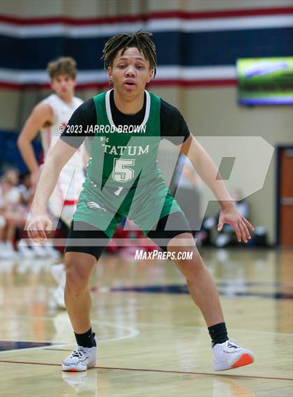 Thumbnail 2 in Tatum @ Ponder (Hardin-Jefferson Tournament) photogallery.