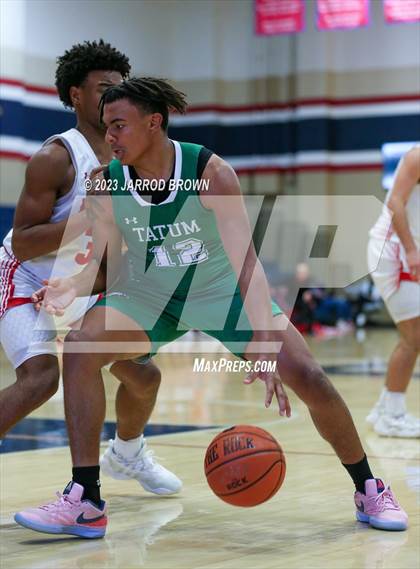 Thumbnail 3 in Tatum @ Ponder (Hardin-Jefferson Tournament) photogallery.