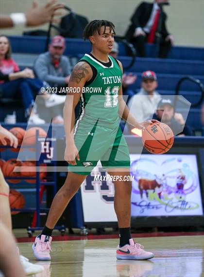 Thumbnail 2 in Tatum @ Ponder (Hardin-Jefferson Tournament) photogallery.