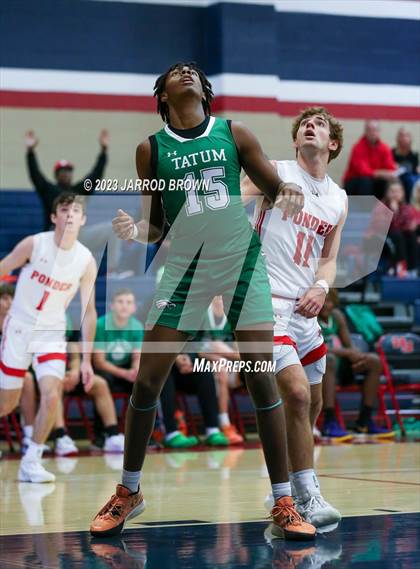 Thumbnail 2 in Tatum @ Ponder (Hardin-Jefferson Tournament) photogallery.