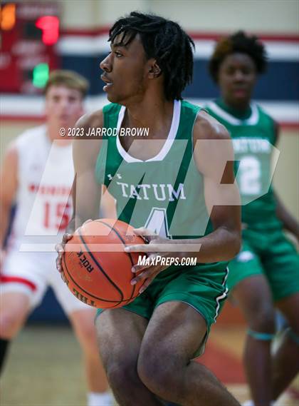 Thumbnail 3 in Tatum @ Ponder (Hardin-Jefferson Tournament) photogallery.