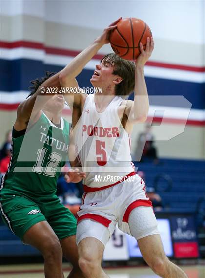 Thumbnail 1 in Tatum @ Ponder (Hardin-Jefferson Tournament) photogallery.