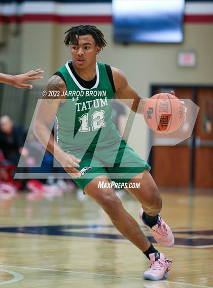 Thumbnail 2 in Tatum @ Ponder (Hardin-Jefferson Tournament) photogallery.