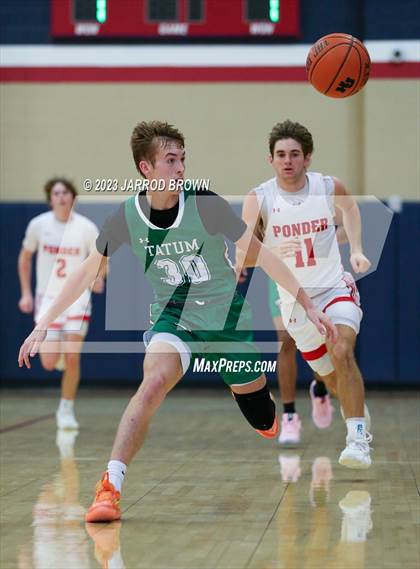 Thumbnail 2 in Tatum @ Ponder (Hardin-Jefferson Tournament) photogallery.