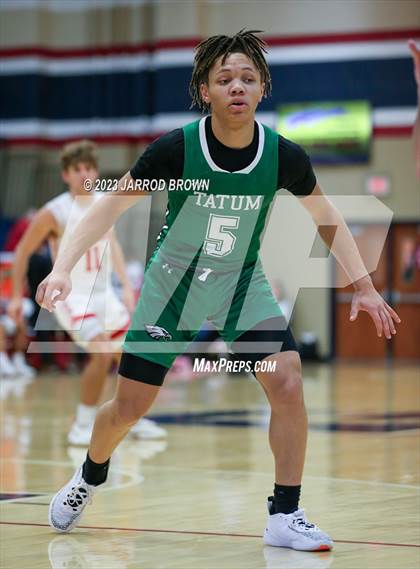 Thumbnail 3 in Tatum @ Ponder (Hardin-Jefferson Tournament) photogallery.