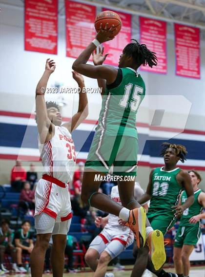 Thumbnail 1 in Tatum @ Ponder (Hardin-Jefferson Tournament) photogallery.