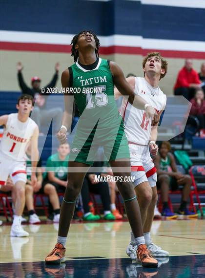 Thumbnail 1 in Tatum @ Ponder (Hardin-Jefferson Tournament) photogallery.
