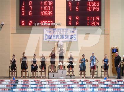Thumbnail 1 in CHSAA 3A Girls Swim - State Championship photogallery.