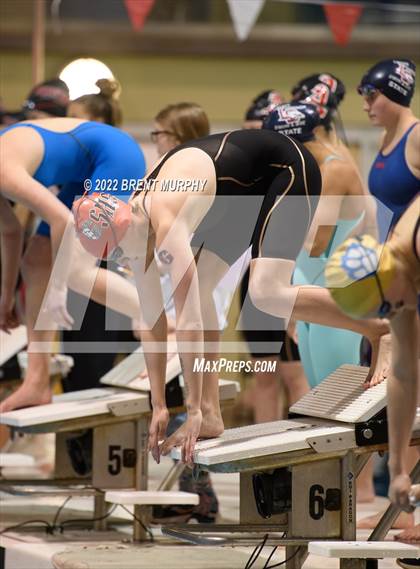 Thumbnail 2 in CHSAA 3A Girls Swim - State Championship photogallery.