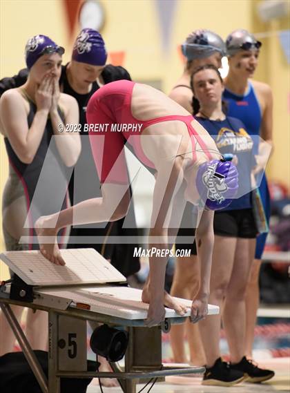 Thumbnail 3 in CHSAA 3A Girls Swim - State Championship photogallery.