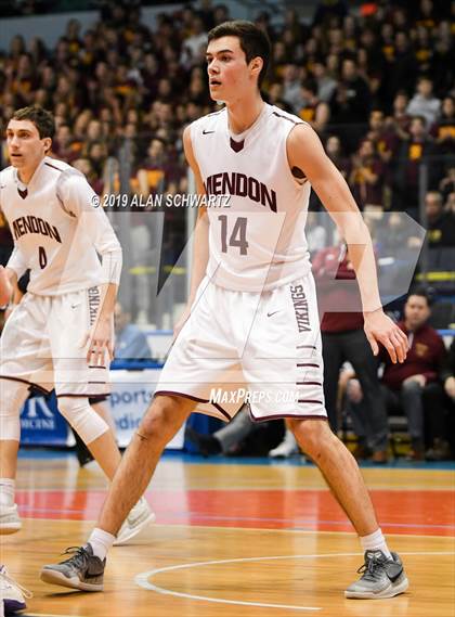 Thumbnail 1 in Pittsford-Mendon vs. Pittsford-Sutherland (Section 5 Class A Regional Qualifier) photogallery.