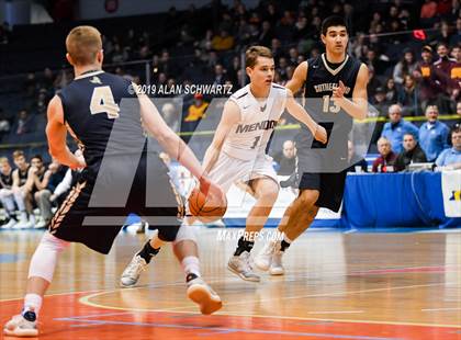 Thumbnail 1 in Pittsford-Mendon vs. Pittsford-Sutherland (Section 5 Class A Regional Qualifier) photogallery.