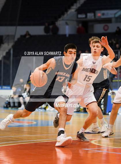Thumbnail 1 in Pittsford-Mendon vs. Pittsford-Sutherland (Section 5 Class A Regional Qualifier) photogallery.
