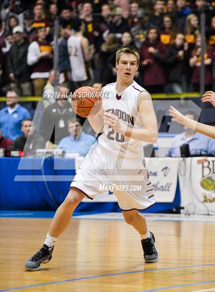 Thumbnail 1 in Pittsford-Mendon vs. Pittsford-Sutherland (Section 5 Class A Regional Qualifier) photogallery.