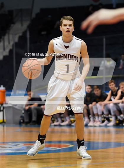 Thumbnail 1 in Pittsford-Mendon vs. Pittsford-Sutherland (Section 5 Class A Regional Qualifier) photogallery.