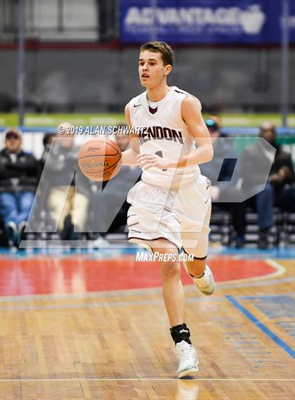 Thumbnail 1 in Pittsford-Mendon vs. Pittsford-Sutherland (Section 5 Class A Regional Qualifier) photogallery.