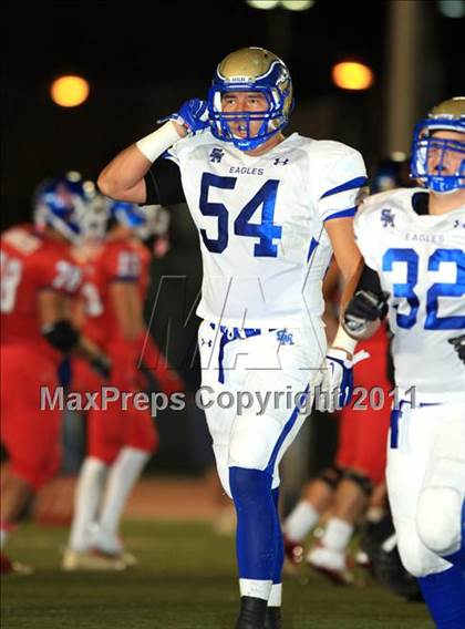 Thumbnail 3 in Los Alamitos vs. Santa Margarita photogallery.