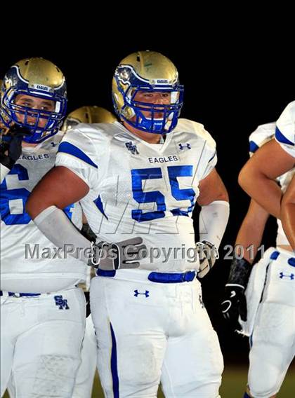 Thumbnail 3 in Los Alamitos vs. Santa Margarita photogallery.