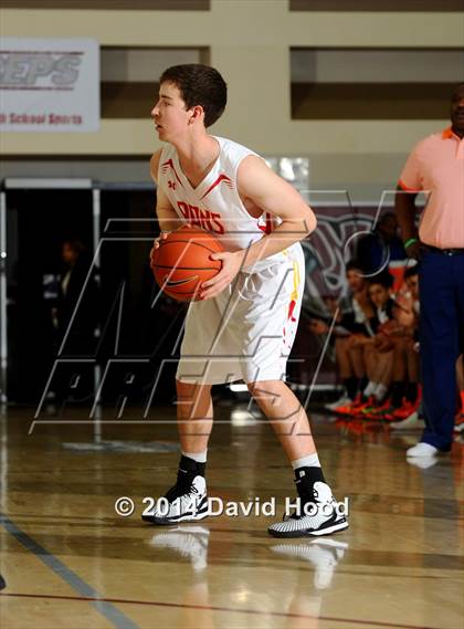 Thumbnail 3 in Cathedral Catholic vs. Beverly Hills (MaxPreps Holiday Classic) photogallery.