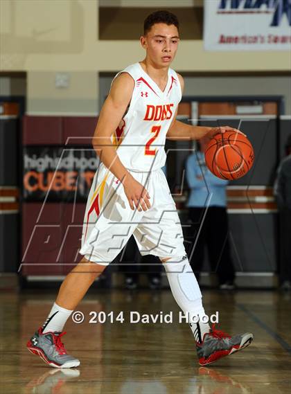 Thumbnail 3 in Cathedral Catholic vs. Beverly Hills (MaxPreps Holiday Classic) photogallery.