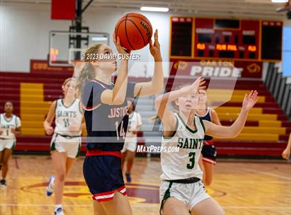 Thumbnail 3 in Justice vs St. Stephen's & St. Agnes (Cougar Holiday Classic) photogallery.