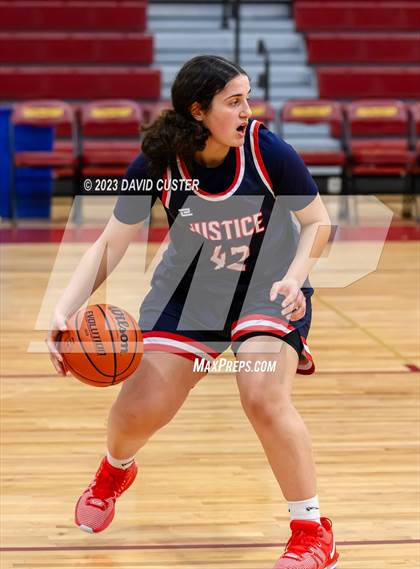 Thumbnail 3 in Justice vs St. Stephen's & St. Agnes (Cougar Holiday Classic) photogallery.