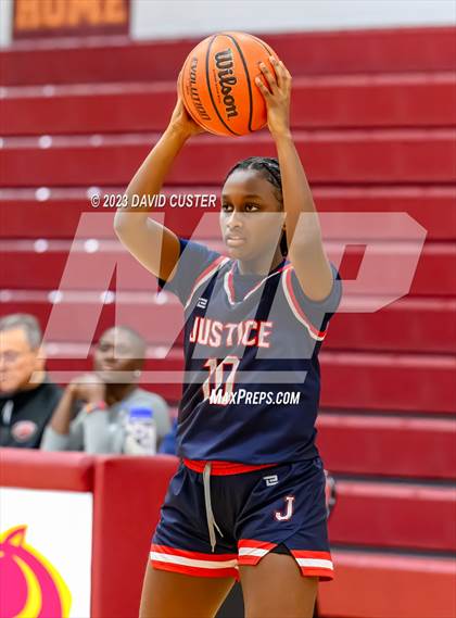 Thumbnail 2 in Justice vs St. Stephen's & St. Agnes (Cougar Holiday Classic) photogallery.