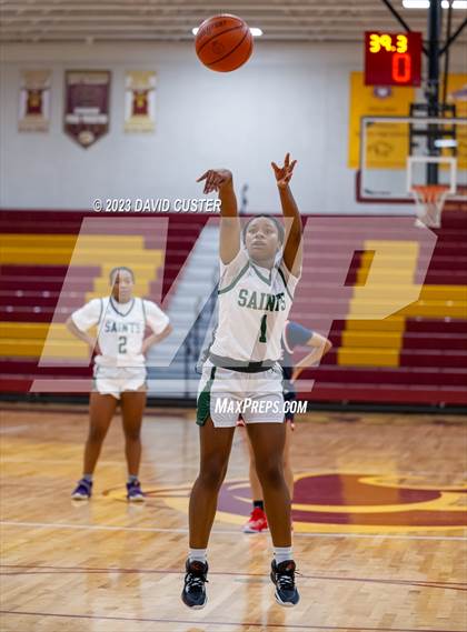 Thumbnail 1 in Justice vs St. Stephen's & St. Agnes (Cougar Holiday Classic) photogallery.