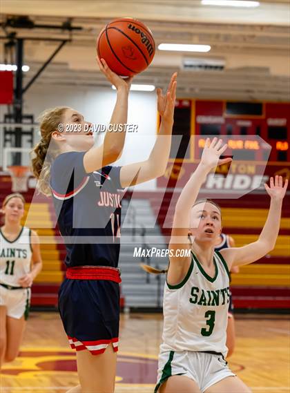 Thumbnail 1 in Justice vs St. Stephen's & St. Agnes (Cougar Holiday Classic) photogallery.