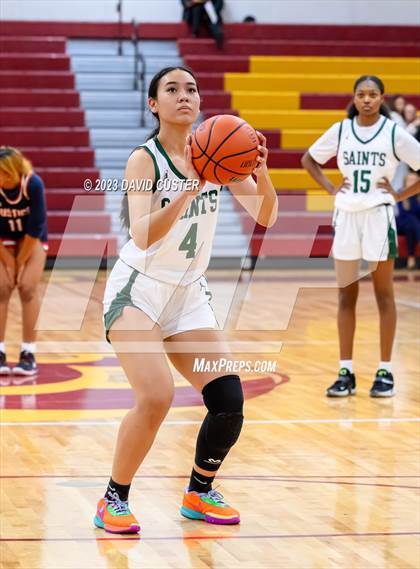 Thumbnail 2 in Justice vs St. Stephen's & St. Agnes (Cougar Holiday Classic) photogallery.
