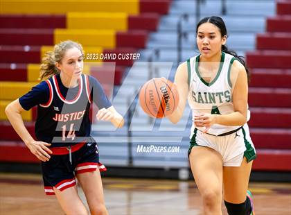 Thumbnail 1 in Justice vs St. Stephen's & St. Agnes (Cougar Holiday Classic) photogallery.
