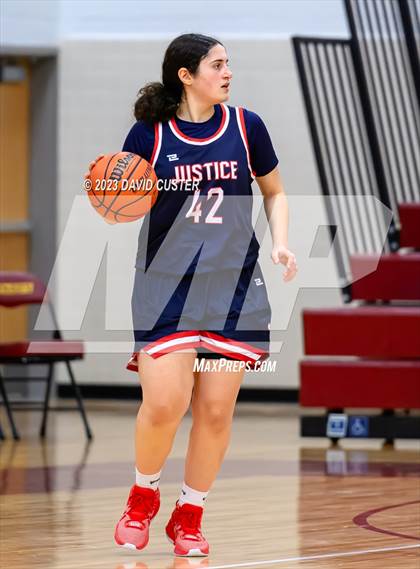 Thumbnail 2 in Justice vs St. Stephen's & St. Agnes (Cougar Holiday Classic) photogallery.