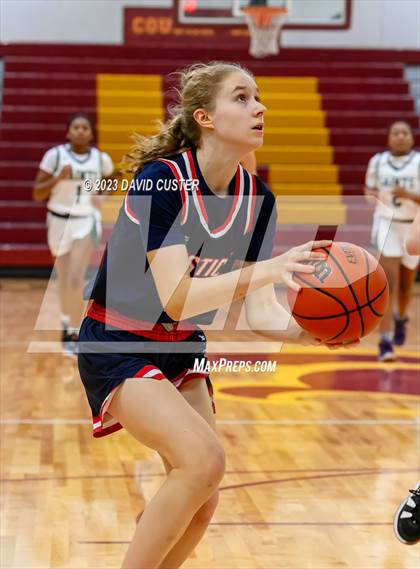 Thumbnail 2 in Justice vs St. Stephen's & St. Agnes (Cougar Holiday Classic) photogallery.